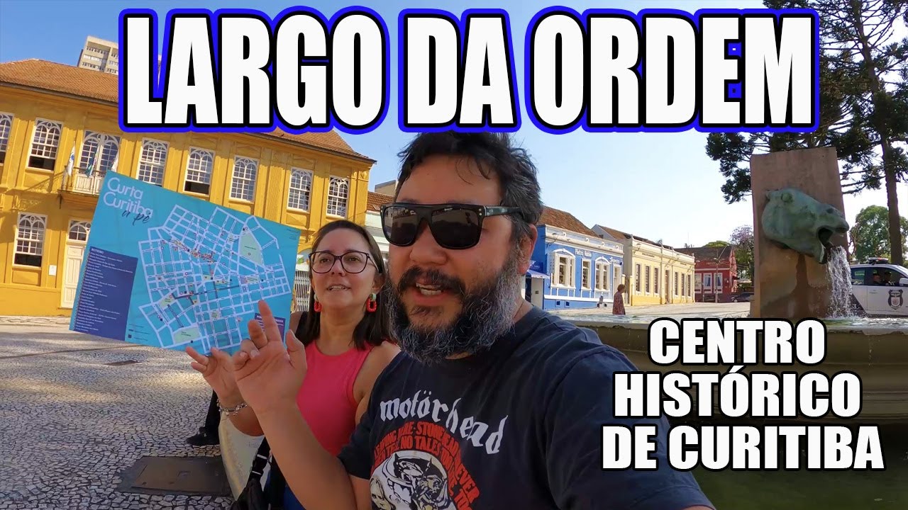LARGO DA ORDEM - O QUE VER NO CORAÇÃO DO CENTRO HISTÓRICO DE CURITIBA! #Vlog