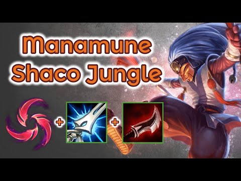 Manamune Shaco Jungle in Platin [League of Legends] Full Gameplay - Infernal Shaco