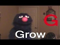 Classic Sesame Street Grover Talks About The Letter G 60fps