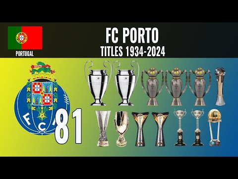 All FC Porto Titles 🏆 1934 - 2024