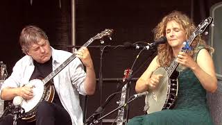 Bela Fleck and Abigail Washburn "Shotgun Blues" Freshgrass 2014 MASSMoCA N Adams, MA