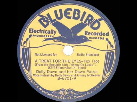1936 Dolly Dawn (George Hall Orch.) - A Treat For The Eyes (Dolly Dawn & Johnny McKeever, vocal)