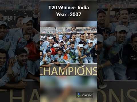 ICC Cricket World Cup Winners List T20 (2007-2021)