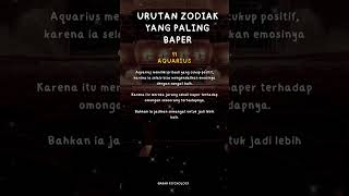 Download lagu URUTAN ZODIAK YANG PALING BAPER zodiacsigns astrol... mp3