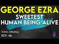 George Ezra - Sweetest Human Being Alive - Karaoke Instrumental