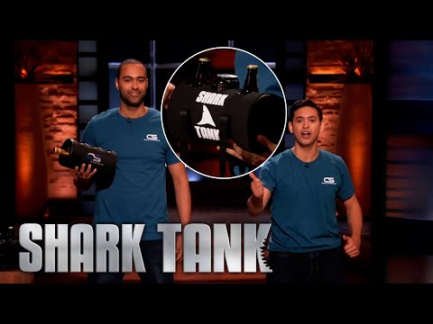 "It Only Holds Three Cans?" The Sharks Question Chill Systems | Shark Tank US | Shark Tank Global