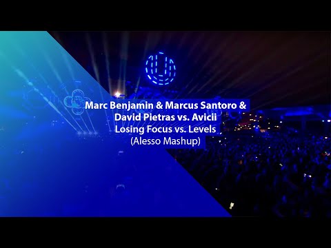 Marc Benjamin & Marcus Santoro & D.P. vs Avicii - Losing Focus vs  Levels (Alesso Ultra Taiwan 2020)