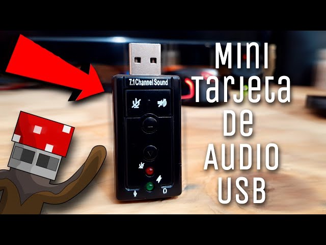 Vídeo relacionado con REY Tarjeta Sonido 7.1 AC3 MP3 Audio, Sound, Mic, USB 2.0