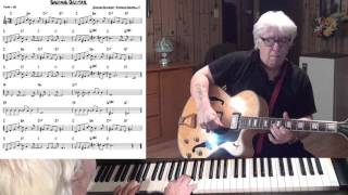 Swing Guitar - Jazz guitar & piano cover ( Django Reinhardt & Stephane Grappelly )