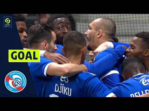 Goal Ludovic AJORQUE (21' - RCSA) OGC NICE - RC STRASBOURG ALSACE (0-3) 21/22