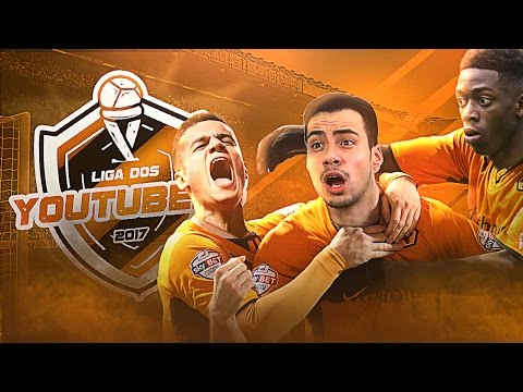 MEU "TIMAÇO" NA LIGA DOS YOUTUBERS 2017 !