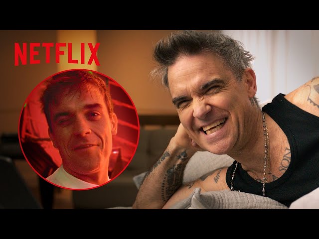 2 Minutes of Robbie Williams Being Robbie Williams | Netflix