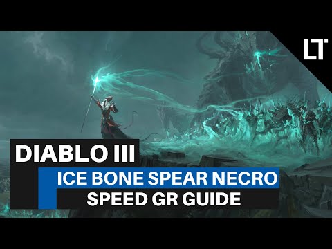 Diablo 3 Season 21 Bone Spear Necromancer Speed GR Build Guide (D3 2.6.9)
