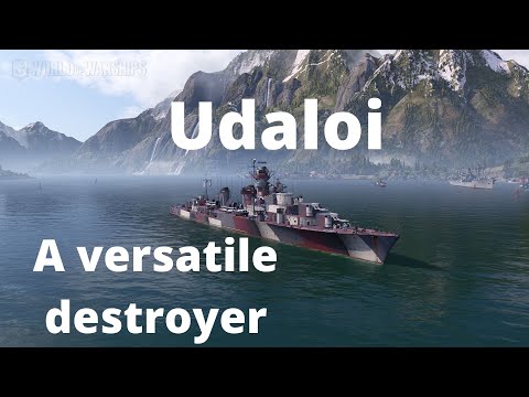 World of warships - Udaloi an interesting destroyer