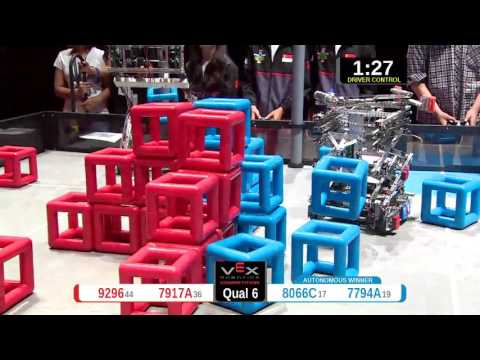 2015 VRC-MS Spir Q6 -  (9296 8066C) 16-Spirit Div-VRC Middle School-VEX Worlds 2015