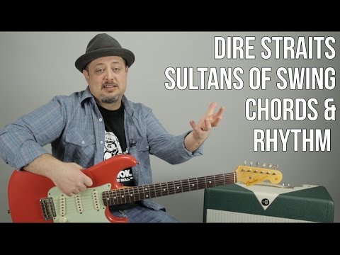 How to Play "Sultans of Swing" by Dire Straits (Chords and Rhythm)
