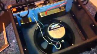 Video thumbnail for Yamaha JX40 guitar amp and demo by ER720