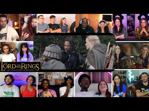 TOP "Let's Hunt some Orcs Scene" LOTR:The Fellowship of the Ring (2001) Movie Reactions