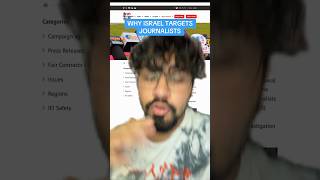 Why Israel Targets Journalists #politics #globalnews #israel