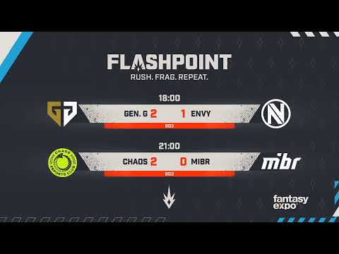 FLASHPOINT // GEN.G - ENVY // CHAOS - MIBR // komentuje Mad1 i Deerfluffy // !logitech