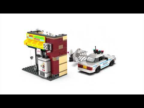 Конструктор LEGO Super Heroes Всесвіт-павук: Майлз Моралес проти Плями (76311)