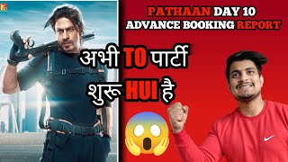 Pathaan Day 10 Advance Booking Report || Pathaan Day 10 Box Office Collection #Pathaan #yrf #srk
