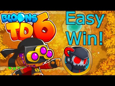 How to beat In The Loop on Hard! (No Monkey Knowledge) Bloons TD 6