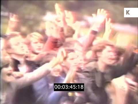 Thumbnail for 1970s Scotland, Crowds at Loch Lomond Rock Festival by Stew, Concert