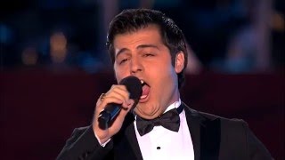 Mark Vincent You Raise Me Up Carols in the Domain 2014