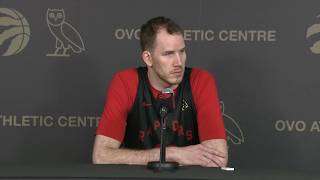 Jakob Poeltl | Playoff Practice | April 17, 2026