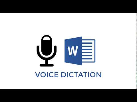 Word Online - How To Use Voice Dictation