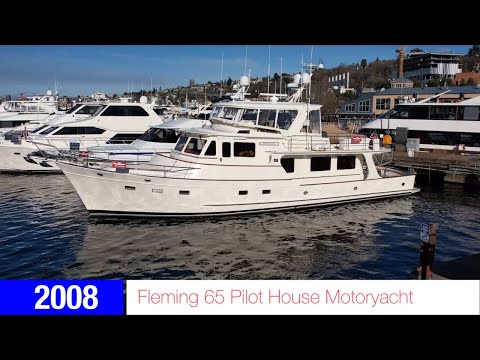 2008 Fleming 65 Pilothouse Motoryacht "JOURNEY" - Walk Through Video