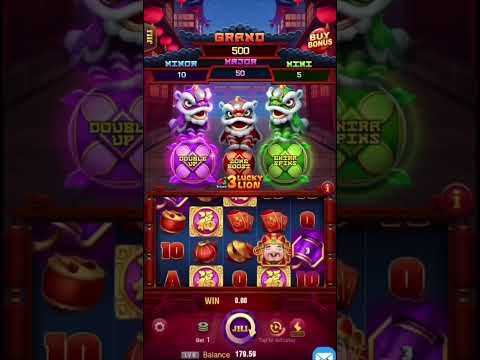 MEGA WIN💢💢 3 Lucky Lion💢💢 JILI GAMES #lucky