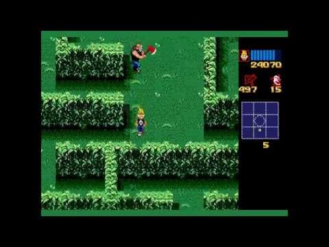 Zombies ... (Sega Genesis) Gameplay
