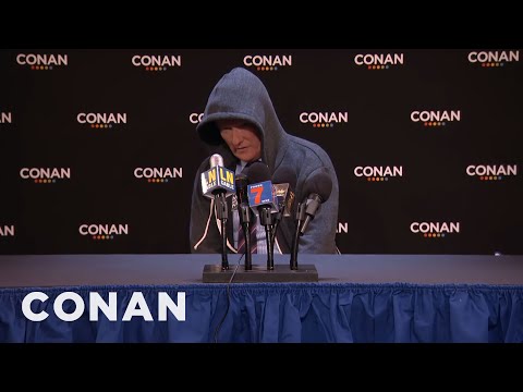 Conan's Post-Joke Press Conference | CONAN on TBS