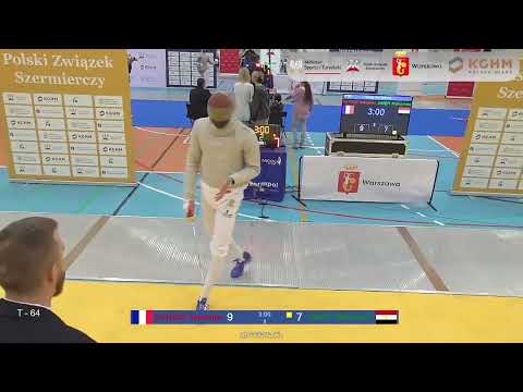 Warsaw World Cup 2023 SMS - L64 - Sebastien Patrice FRA v Mohammad Amer EGY