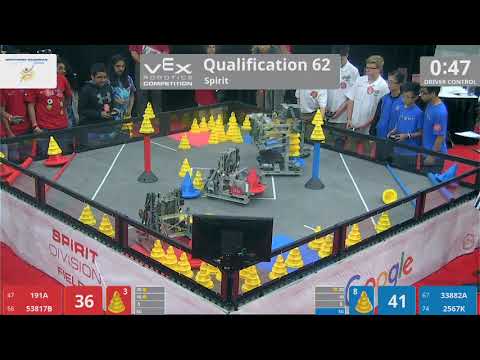 2018 VRC-MS Spir Q62 - 191A 53817B vs 33882A 2567K - 73 to 92