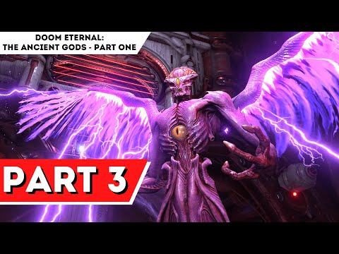 DOOM ETERNAL: THE ANCIENT GODS - PART ONE Walkthrough Gameplay PART 3 - [4K 60FPS ULTRA HDR]