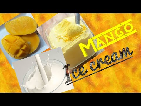 Mango Ice cream// summer special recipe// must try recipe