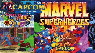 Marvel Super Heroes CPS2 Arcade - C&M Playthrough