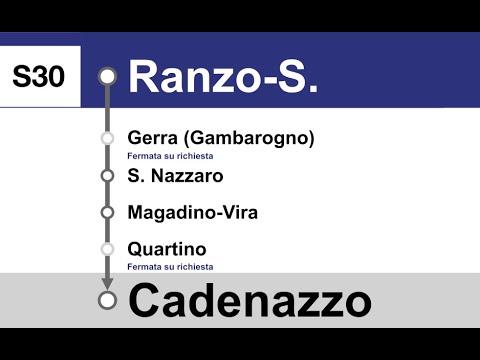 annunci TILO » S30 Ranzo-S. Abbondio — Cadenazzo | lavori di costruzione | SLBahnen