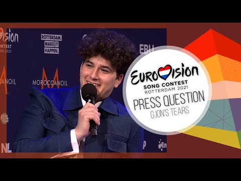 PRESS QUESTION ► Gjon's Tears (Switzerland Eurovision 2021)