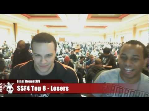 FRXIV ssf4 losers top 8 EG PR Balrog vs mike ross.