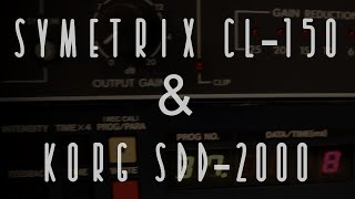 Video thumbnail for Symetrix CL-150 and Korg SDD-2000 by Adam Ironside