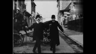 Pédalard boit l'obstacle (1907) Biker Does the Impossible (Pathé)