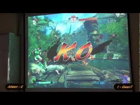 SSF4Alegrete - 01 - Aileen (Cammy) x GeanT (Ryu) - AE2012