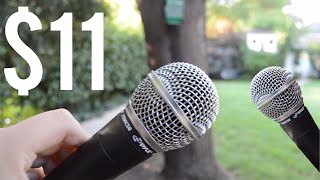 Video thumbnail for $11 Dynamic Microphone Review! (Pyle-Pro PDMIC58) by Oliver Leopold