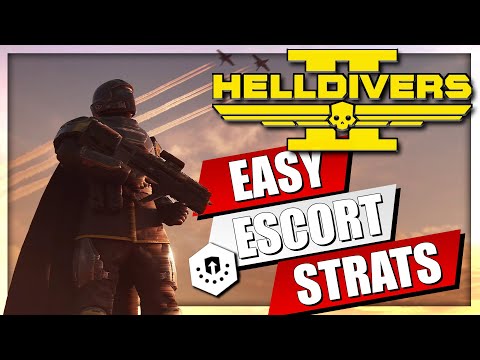 How to EASILY Complete Escort Missions Helldivers!