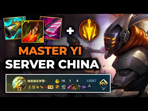 Master Yi Wild Rift China - Build Runes Guide Patch 6.3g - Gameplay Master Yi Season 19