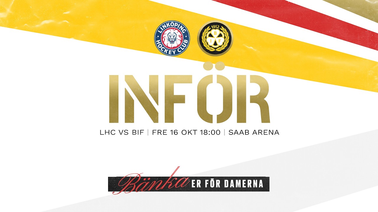 Inför Linköping - Brynäs | SDHL